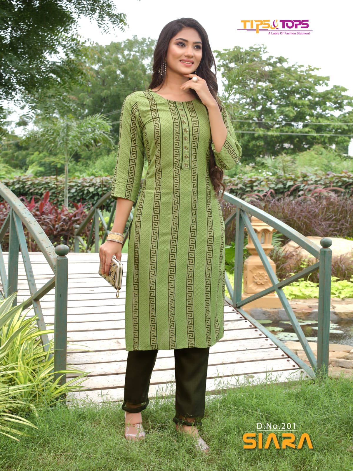 TIPS TOPS SIARA 2 Fancy Regular Wear Rayon Printed Kurti With Bottom Collection